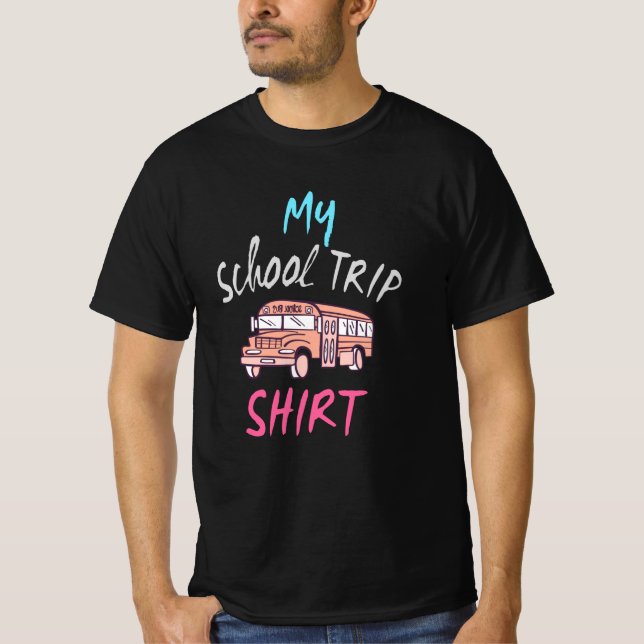Mi camiseta de viaje escolar (Anverso)