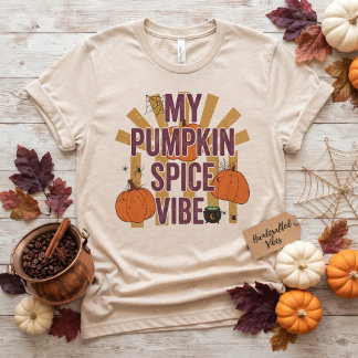 Mi Camiseta de Vibra de Especias de Calabaza de Ha