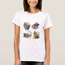 Mi Camiseta Gráfica de Gato Mágico y Misterioso co