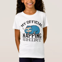 Mi camiseta oficial para dormir la siesta - Lazy l