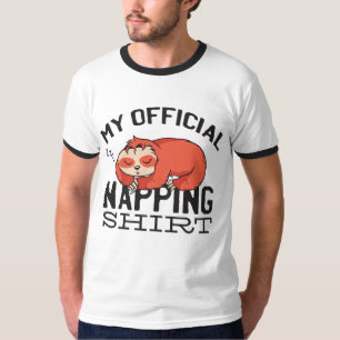 Mi camiseta oficial para dormir la siesta - Lazy l