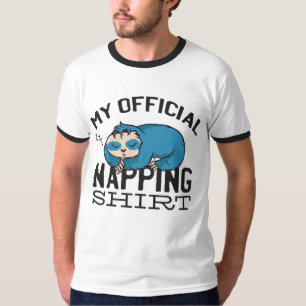 Mi camiseta oficial para dormir la siesta - Lazy l