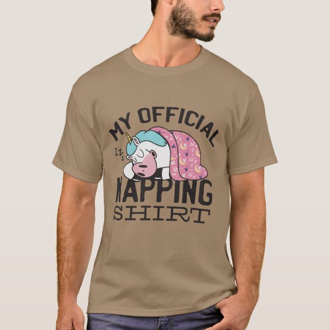 Mi camiseta oficial para dormir la siesta - Unicor (Anverso)