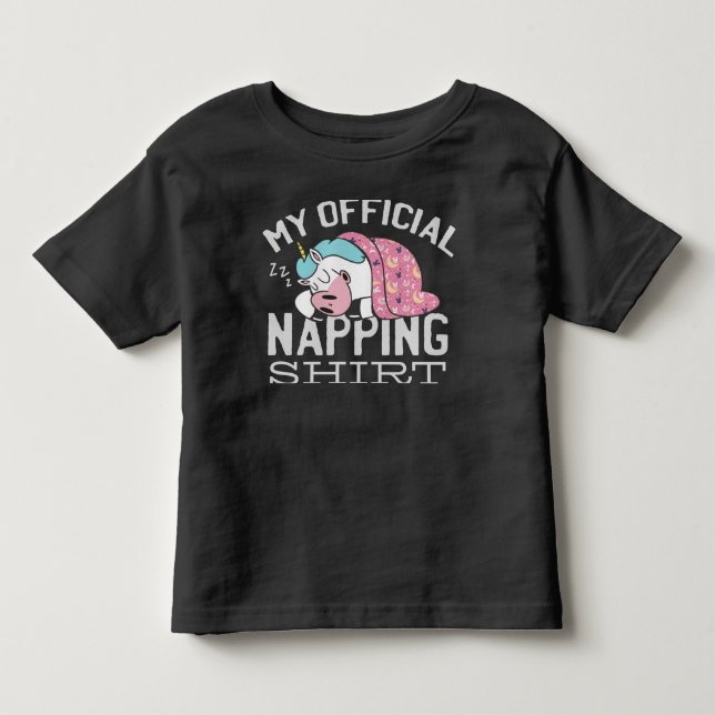 Mi camiseta oficial para dormir la siesta - Unicor (Anverso)