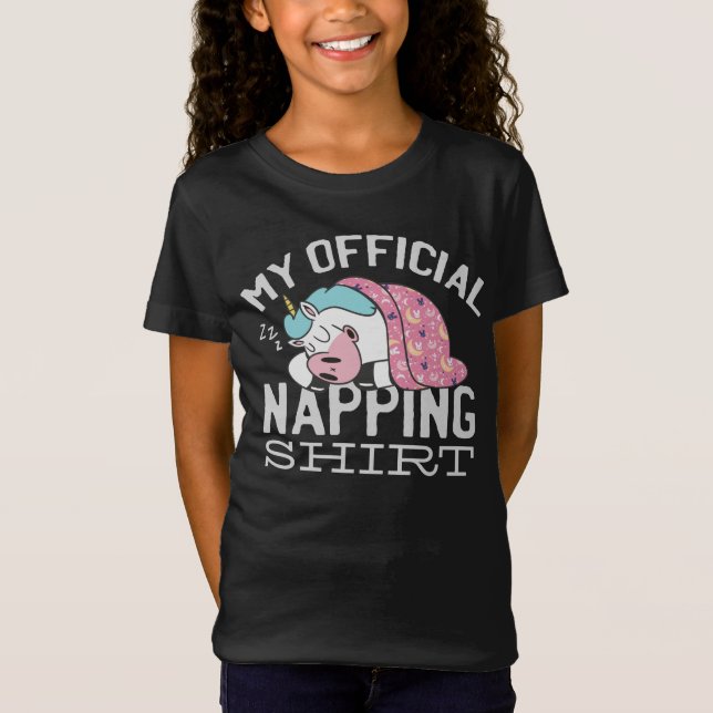 Mi camiseta oficial para dormir la siesta - Unicor (Anverso)