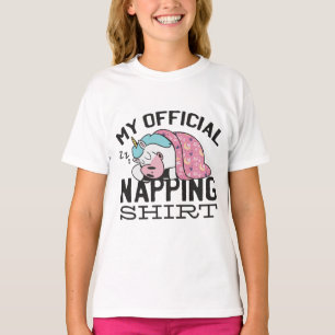 Mi camiseta oficial para dormir la siesta - Unicor