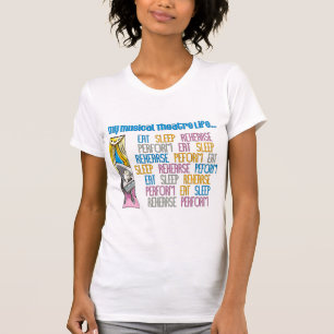 Mi camiseta para mujer de Lite de la vida del