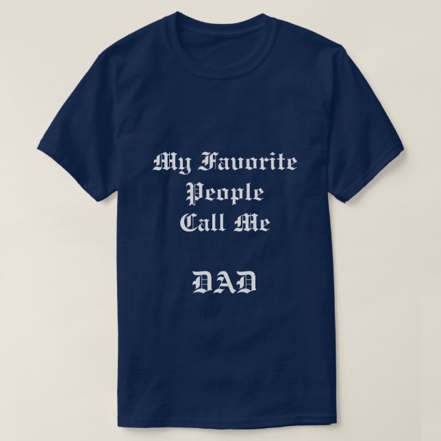 Mi camiseta preferida de los azules marinos de la (Diseño del anverso)