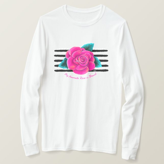 Mi camiseta Rosa favorita (Anverso del diseño)