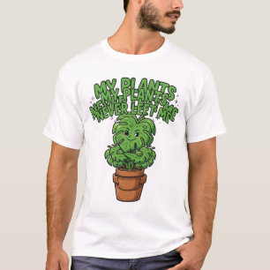 Mi Camiseta Sassy Monstera Mis Plantas Nunca Me De