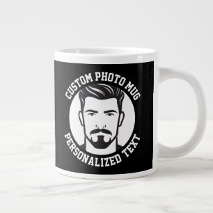 Mi Cara en una Taza de Café Gigante Personalizada