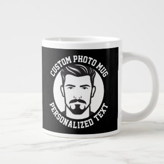 Mi Cara en una Taza de Café Gigante Personalizada 