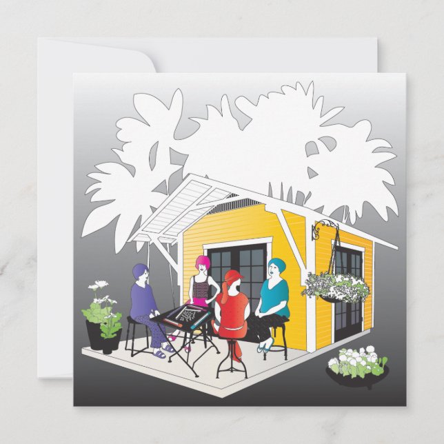 Mi casa de campo Mah Jongg (Anverso)