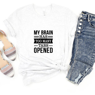 Mi Cerebro También... Sarcasm Camiseta Meme divert