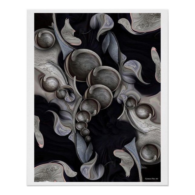 "Mi cielo de vida", brillante Poster (Anverso)