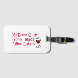 Mi club de libros sólo lee etiquetas de vino