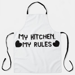Mi cocina mis reglas Delantal divertido para cocin