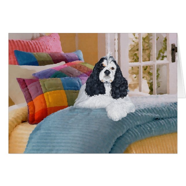 Mi Cocker Spaniel ilumina mi Vida (Anverso (Horizontal))