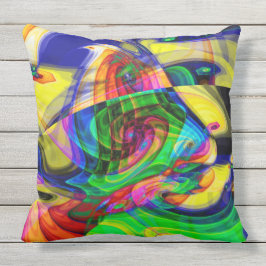 Mi Cojín decorativo del fractal de Picasso