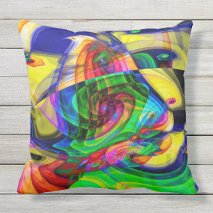 Mi Cojín decorativo del fractal de Picasso