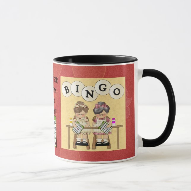¡Mi compinche del BINGO! Taza (Derecha)