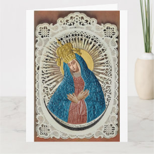 Mi computadora Coloreado de tarjeta de la Virgen M