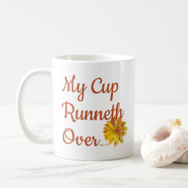 Mi Copa Corre Sobre La Mug De Girasol. 23:5