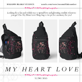 Mi Corazón Bolsa de Sling de Amor