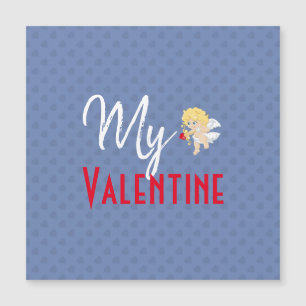 Mi corazón cupido de San Valentín magnético