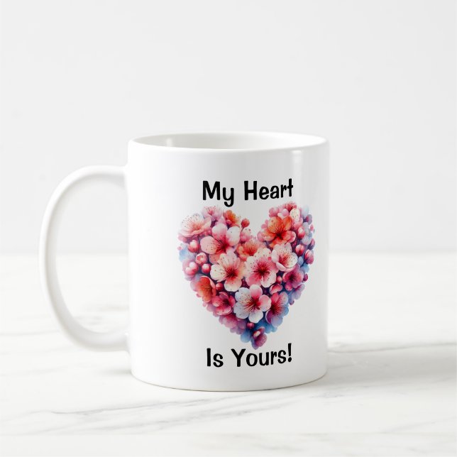 Mi corazón es tu taza (Izquierda)