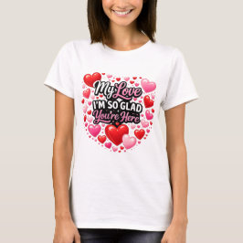Mi corazón es tuyo por siempre Camiseta de amor de
