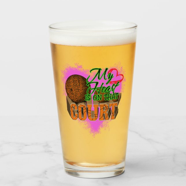 Mi Corazón Está En Esa Corte De Baloncesto, Balonc (Anverso (lleno))