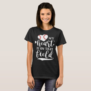 Mi corazón está en las camisetas de ese béisbol