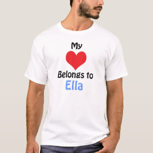 Mi corazón pertenece a Ella camiseta