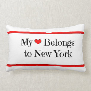 Mi corazón pertenece a la almohada de Nueva York