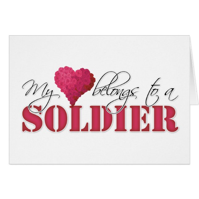 Mi corazón pertenece a un soldado (Anverso (Horizontal))