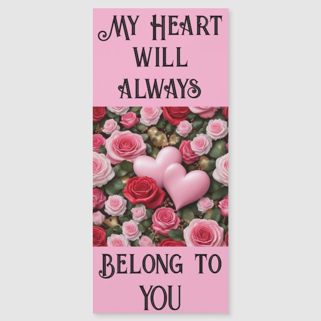 Mi corazón te pertenece. (Anverso)