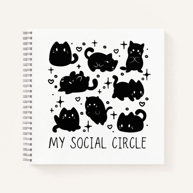 Mi Cuaderno de Gatos Lindos del Círculo Social (Anverso)