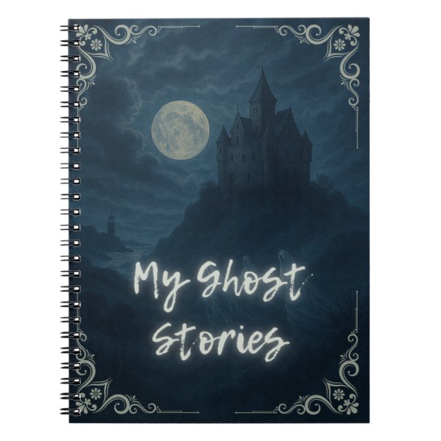 Mi cuaderno de historias de fantasmas (Frente)