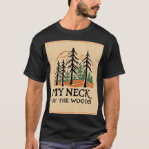 Mi cuello de la camiseta básica de Woods