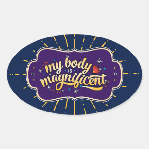 Mi cuerpo es magnífico - Pegatinas