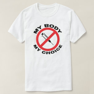 MI CUERPO MI OPCIÓN Camiseta