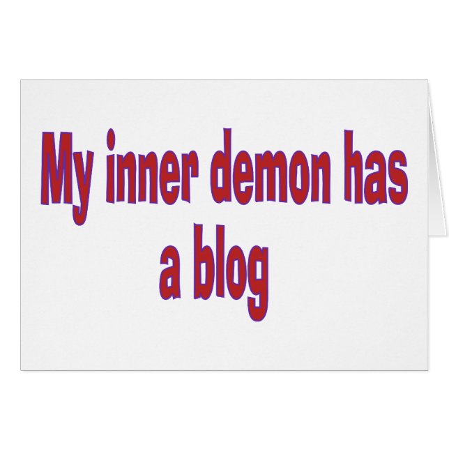 Mi demonio interior tiene un blog (Anverso (Horizontal))