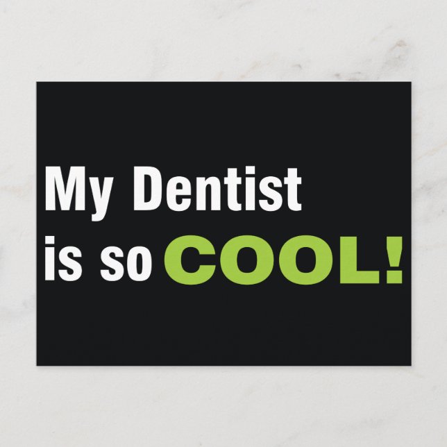 Mi dentista es la postal de Guay (Anverso)