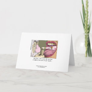 Mi Dentista Judío Graciosa Tarjeta De Saludo