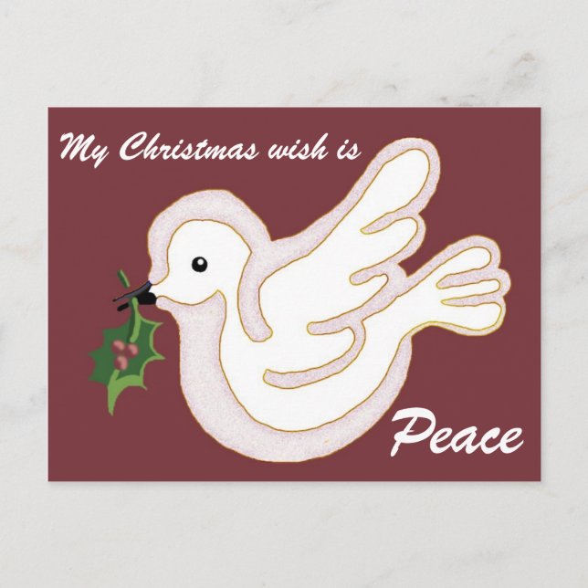Mi deseo de Navidad es Paz (Anverso)