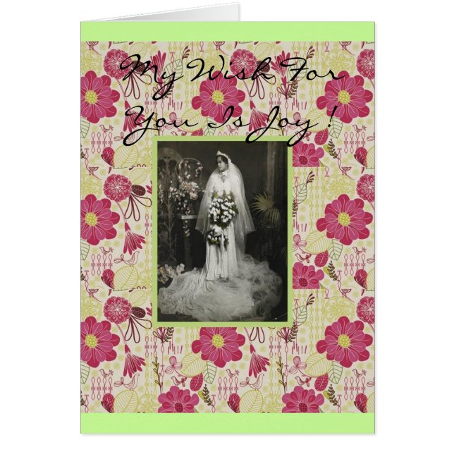 ¡Mi Deseo Para Ti Es Alegría! (Frente)