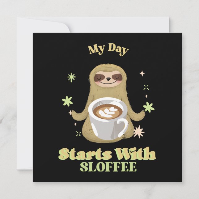 Mi día comienza con Sloffee (Anverso)
