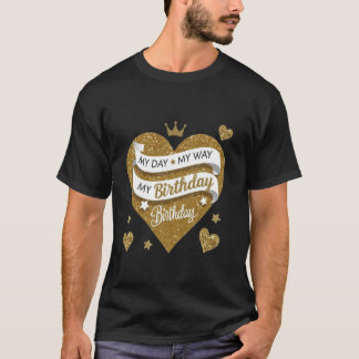 Mi día puede ser el diseño de la camiseta de mi fi
