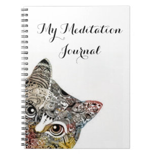 Mi diario de la meditación - cuaderno del diseño